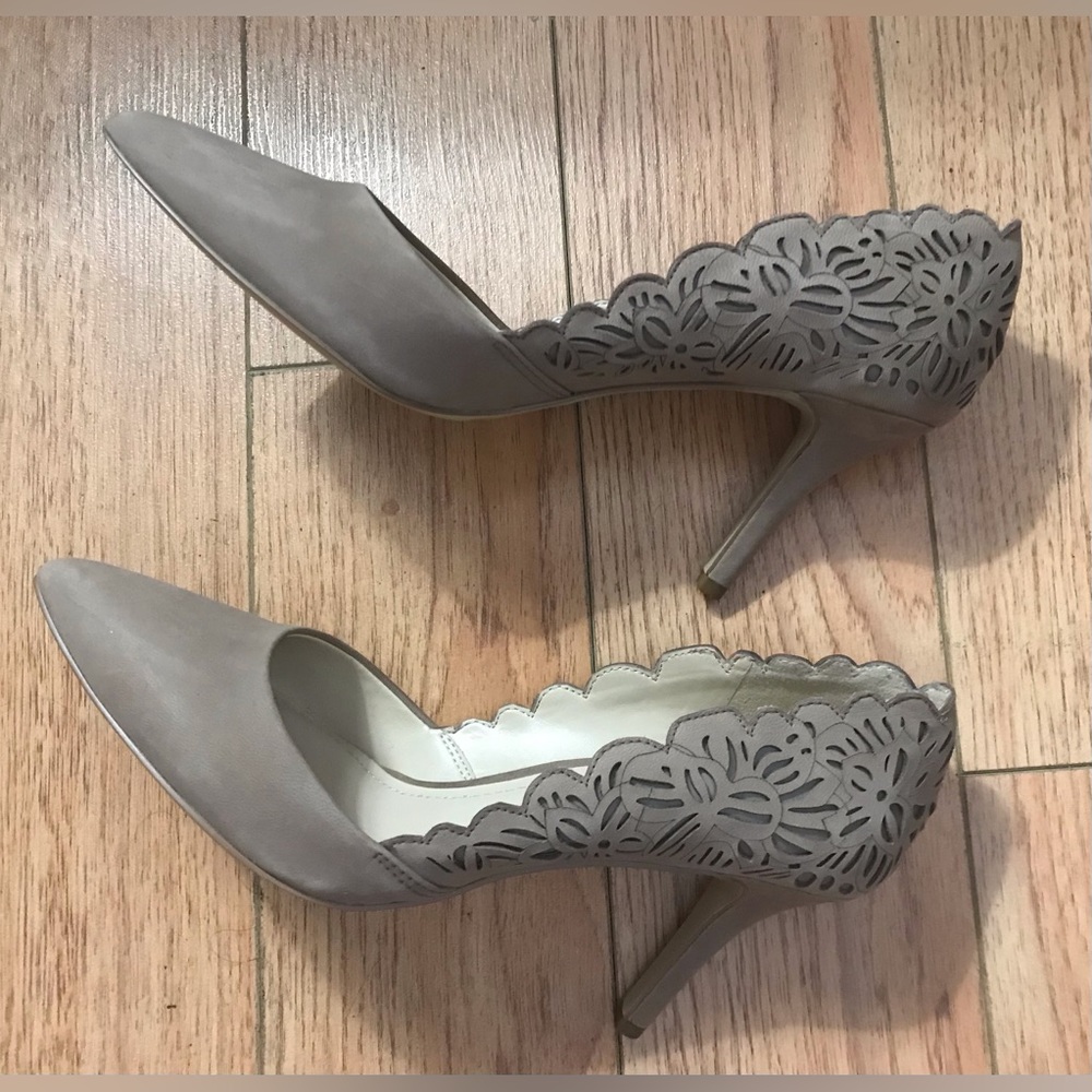 BCBGeneration Suede Light Brown/Mocha High Heels